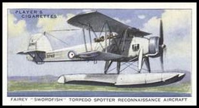 39 Fairey 'Swordfish' Torpedo Spotter Reconnaissance Aircraft